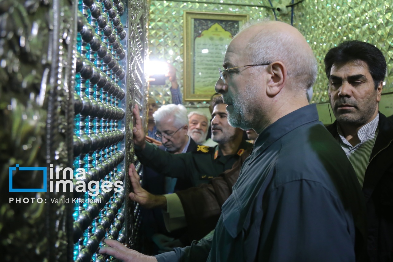 حضور قالیباف در کنگره ملی سه هزار شهید خراسان شمالی