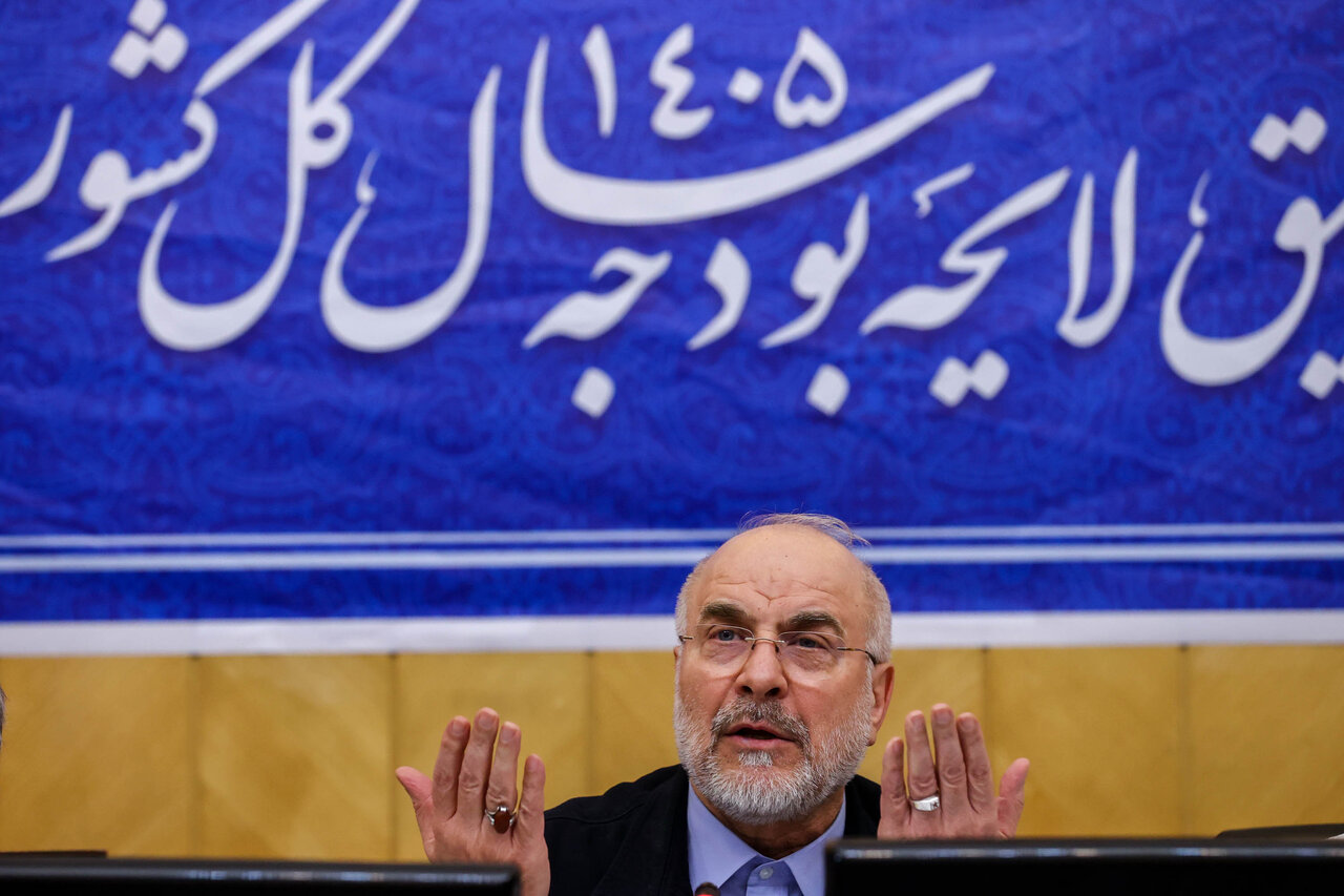 نشست اعضای کمیسیون تلفیق با رئیس مجلس