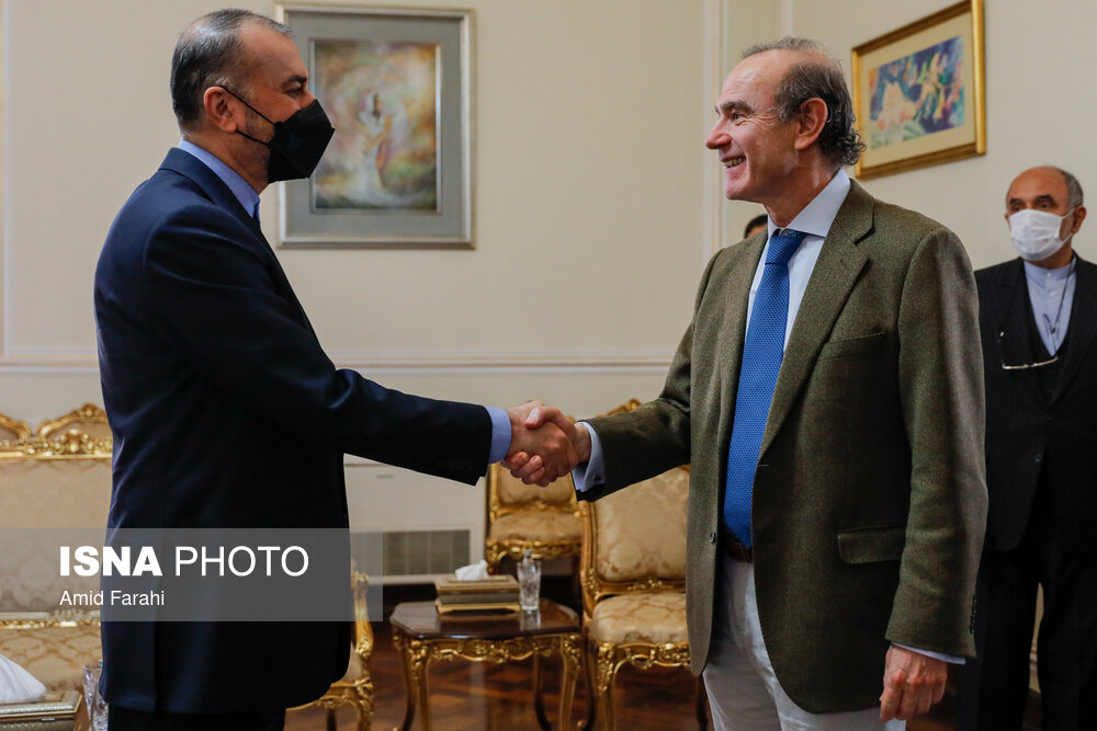 دیدار امیرعبداللهیان و انریکه مورا