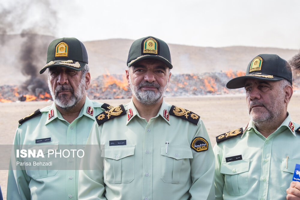 امحا کالای قاچاق در تهران