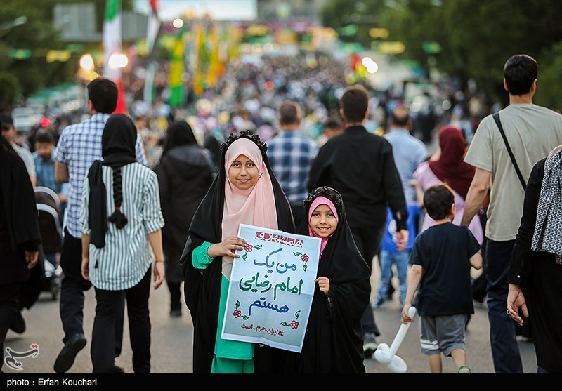 جشن بزرگ امام رضایی‌ها