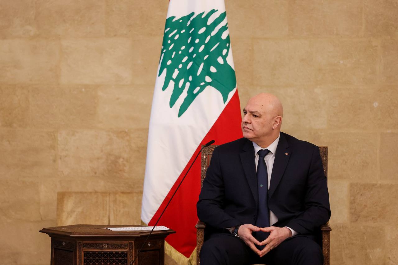  دیدار جوزف عون  و محمدباقر قالیباف  - بیروت