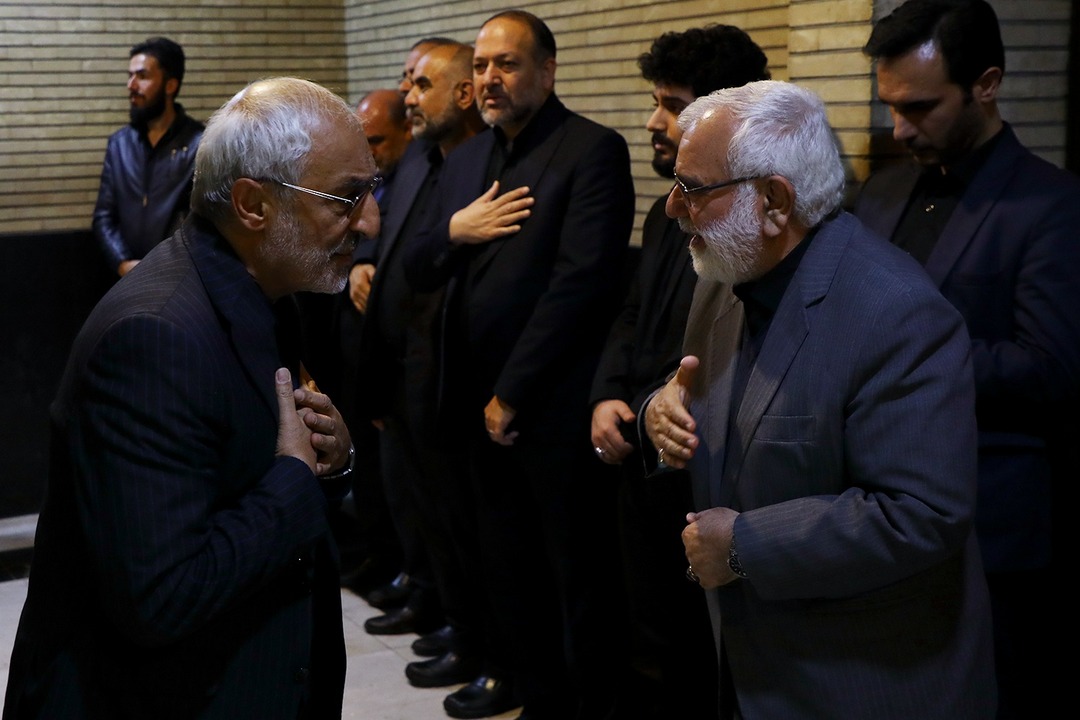 حضور قالیباف در مراسم ختم همسر رئیس کمیته امداد امام(ره)