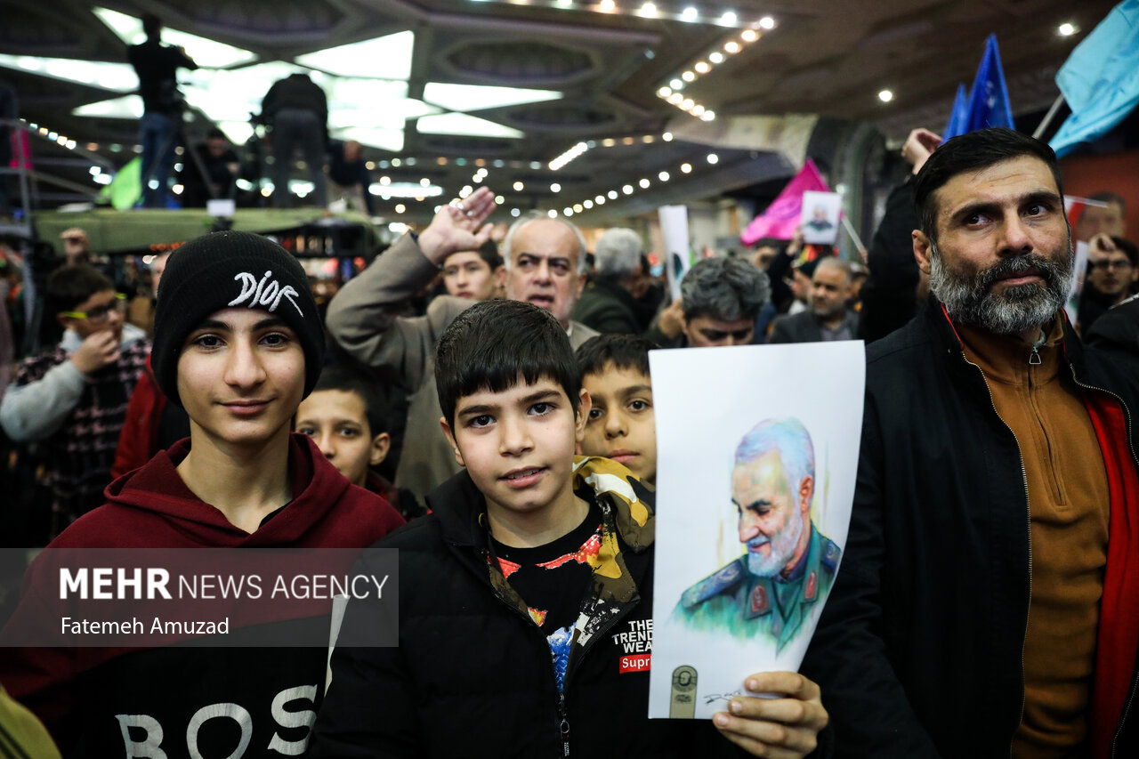 مراسم پنجمین سالگرد سردار شهید حاج قاسم سلیمانی