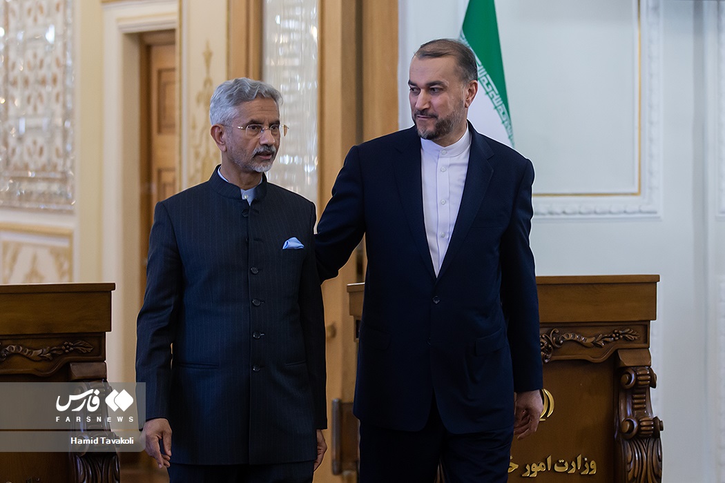 دیدار وزیر امور خارجه هند با امیرعبداللهیان