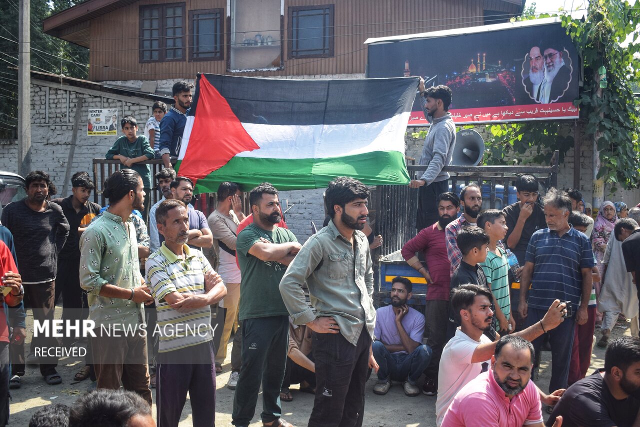 تجمع مردم کشمیر