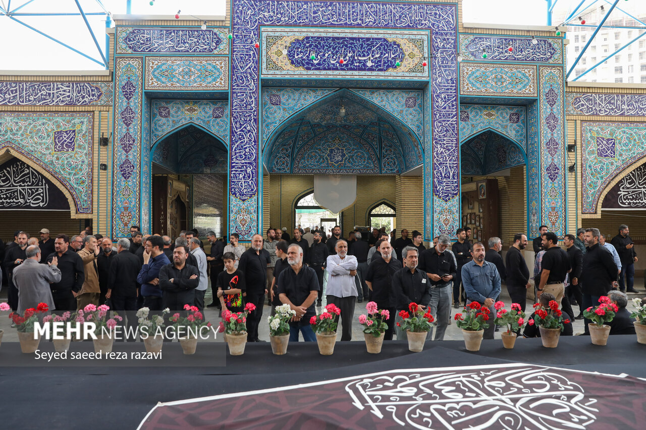 مراسم گرامیداشت اربعین شهدای هوافضای سپاه با حضور قالیباف 