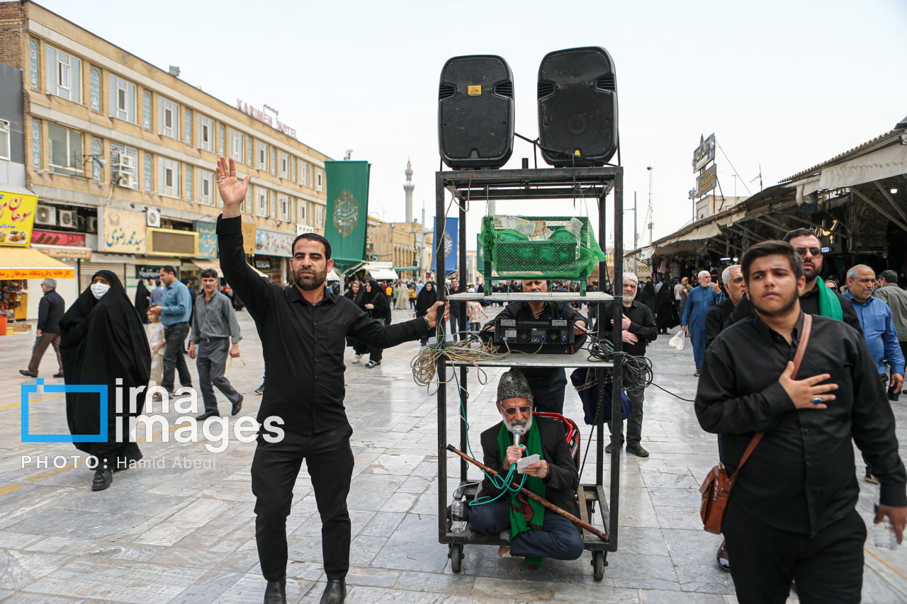 عزاداری شهادت امام جعفر صادق (ع) در قم