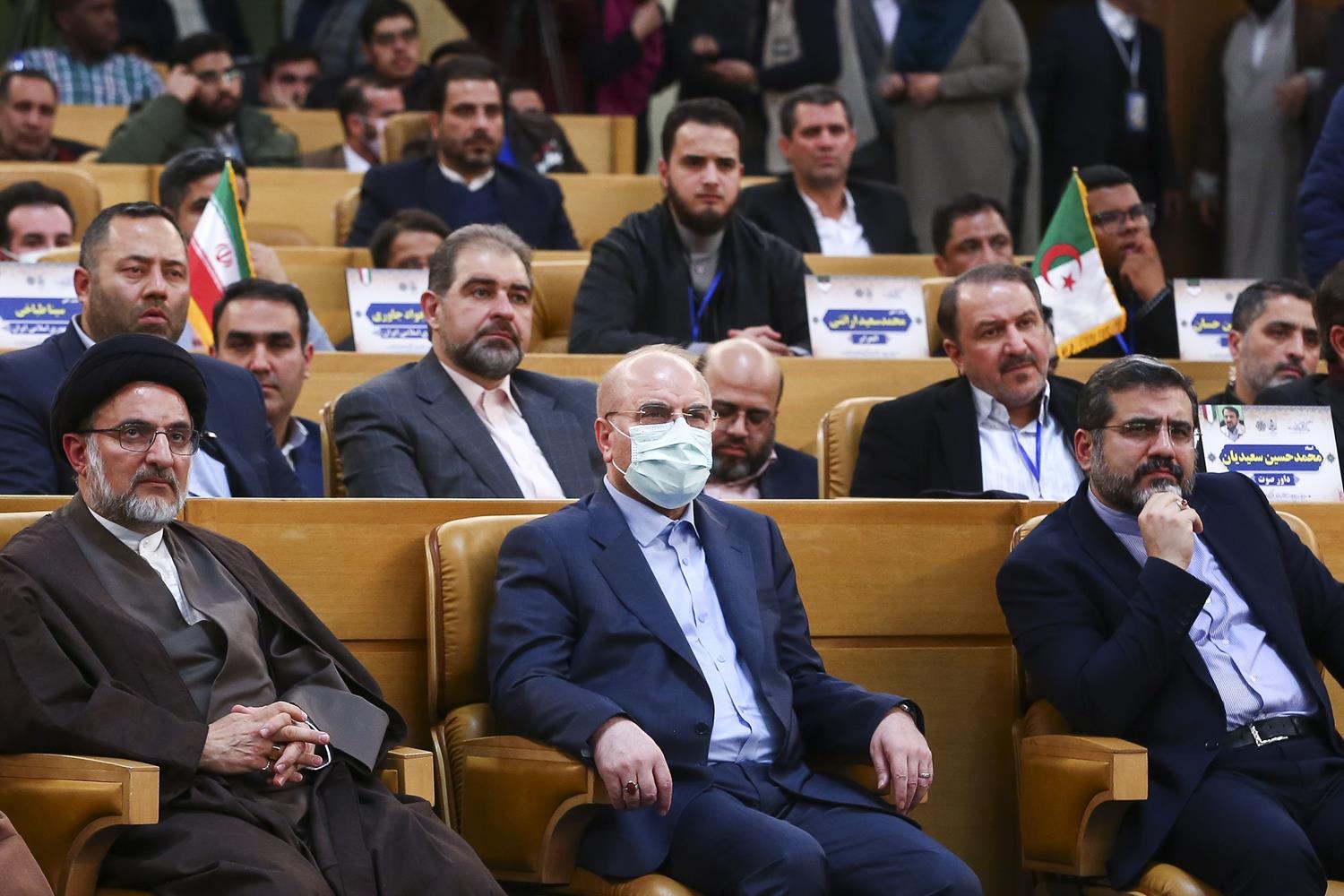 حضور قالیباف در آیین افتتاحیه سی‌ونهمین دوره مسابقات بین‌المللی قرآن کریم