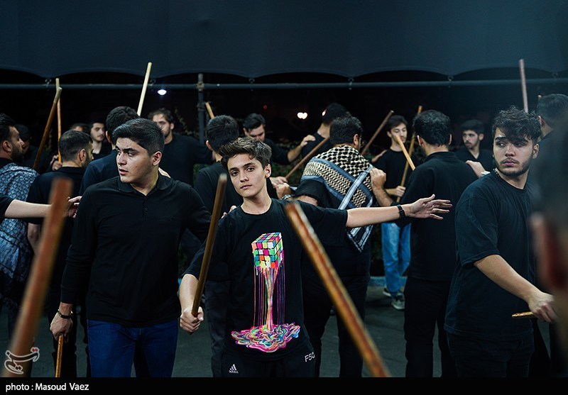 مراسم عزاداری شاه حسین گویان در تبریز