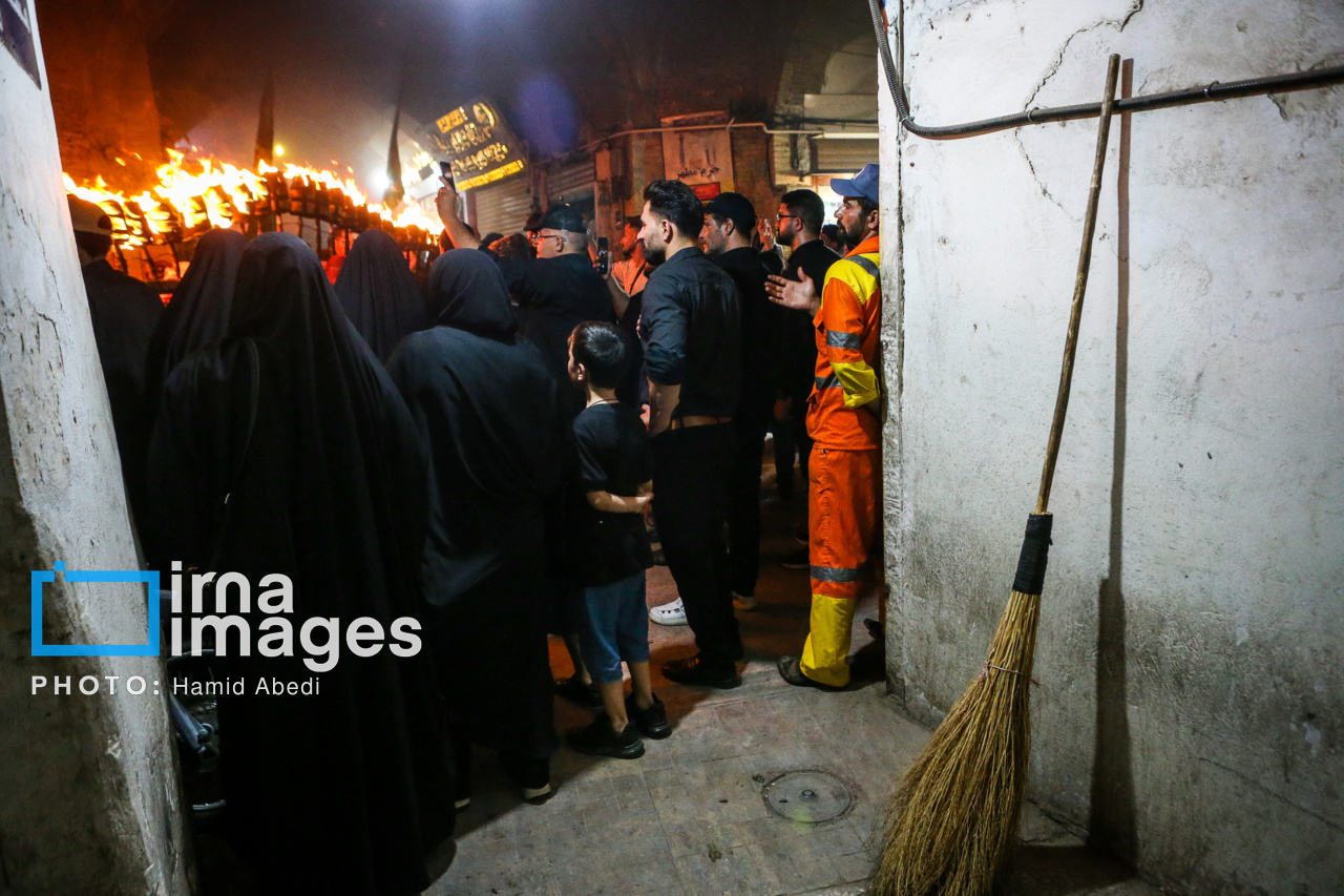 مشعل گردانی نجفی های مقیم قم