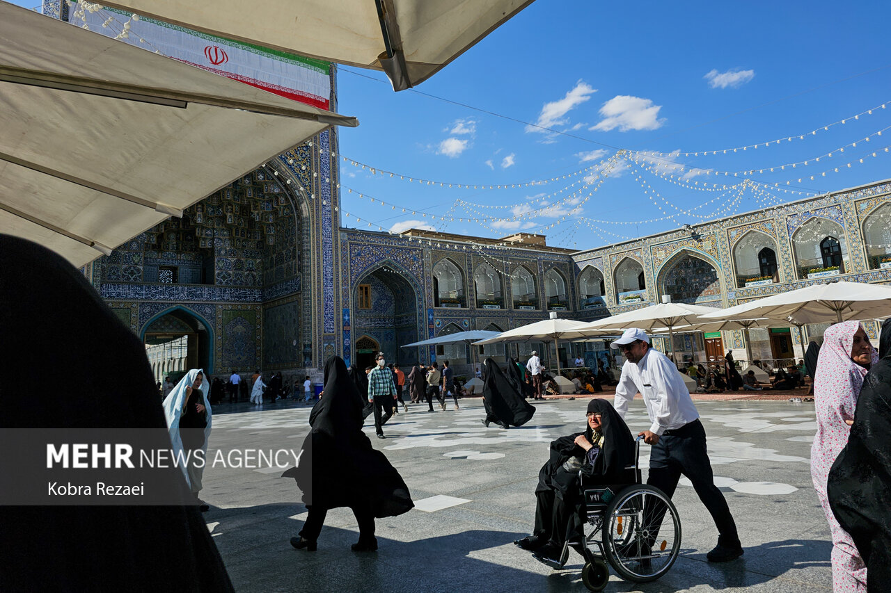 گرامیداشت عید غدیر در جوار بارگاه منور امام رضا(ع)