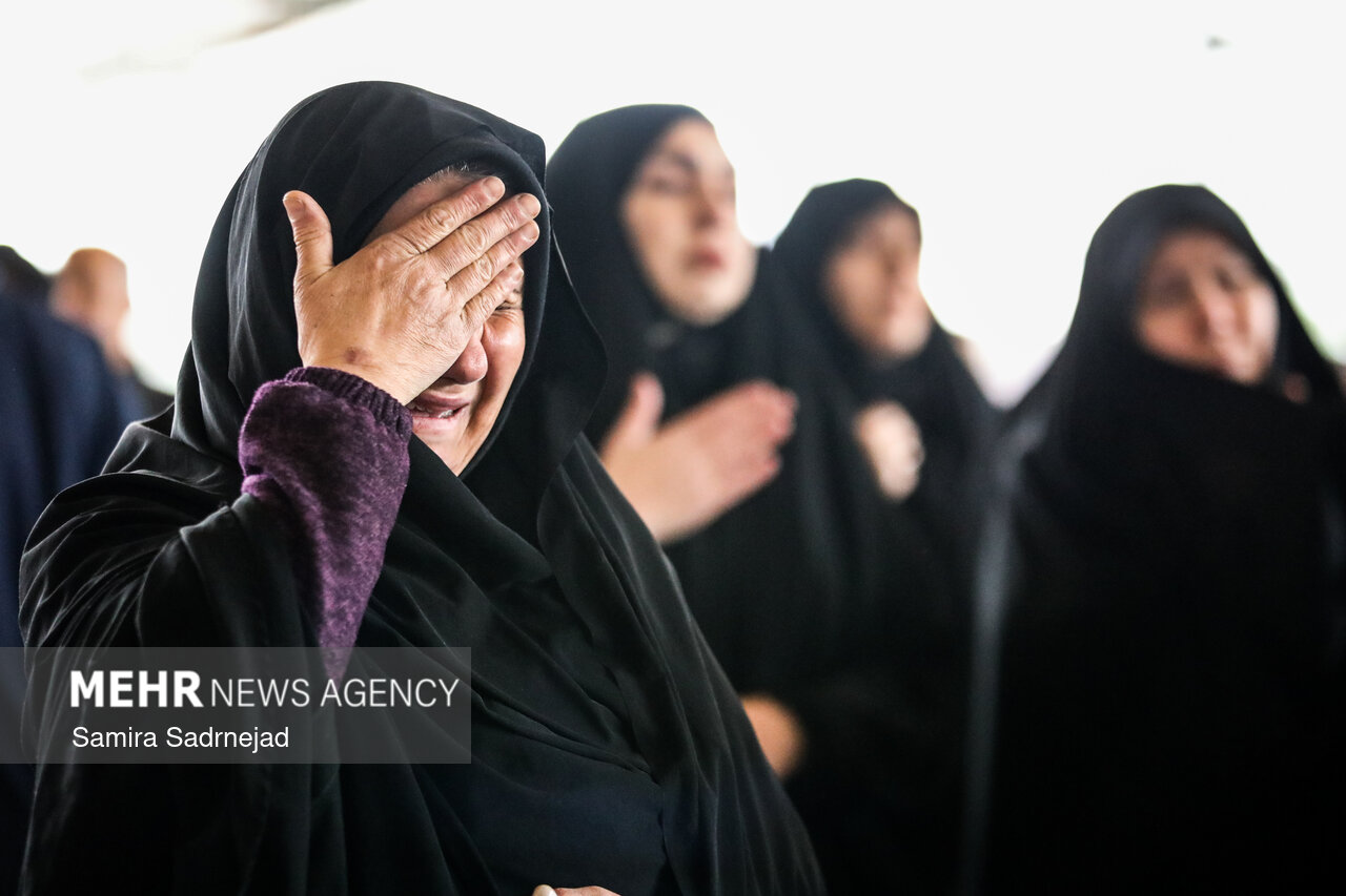 تشییع پیکر شهدای اغتشاشات