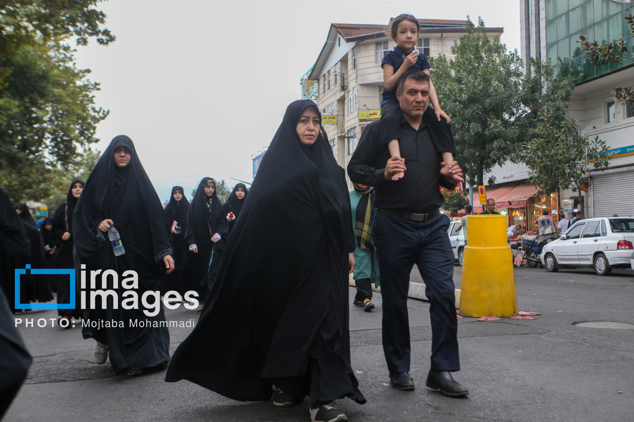 راهپیمایی جاماندگان اربعین حسینی در استانها