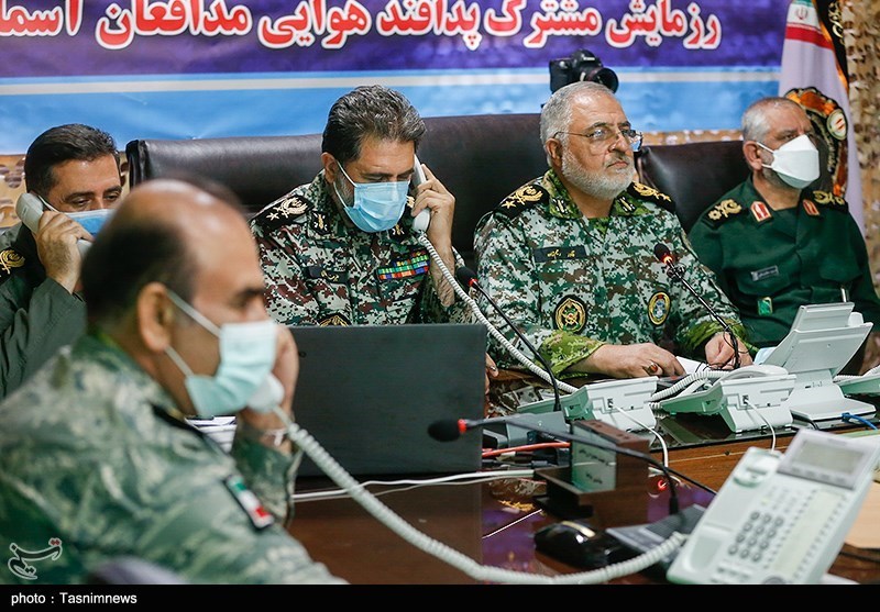 رزمایش مشترک پدافند هوایی مدافعان ولایت