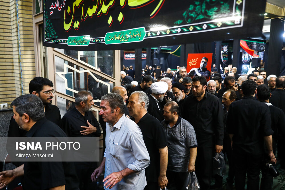 مراسم گرامیداشت فرمانده موشکی نیروی هوافضای سپاه