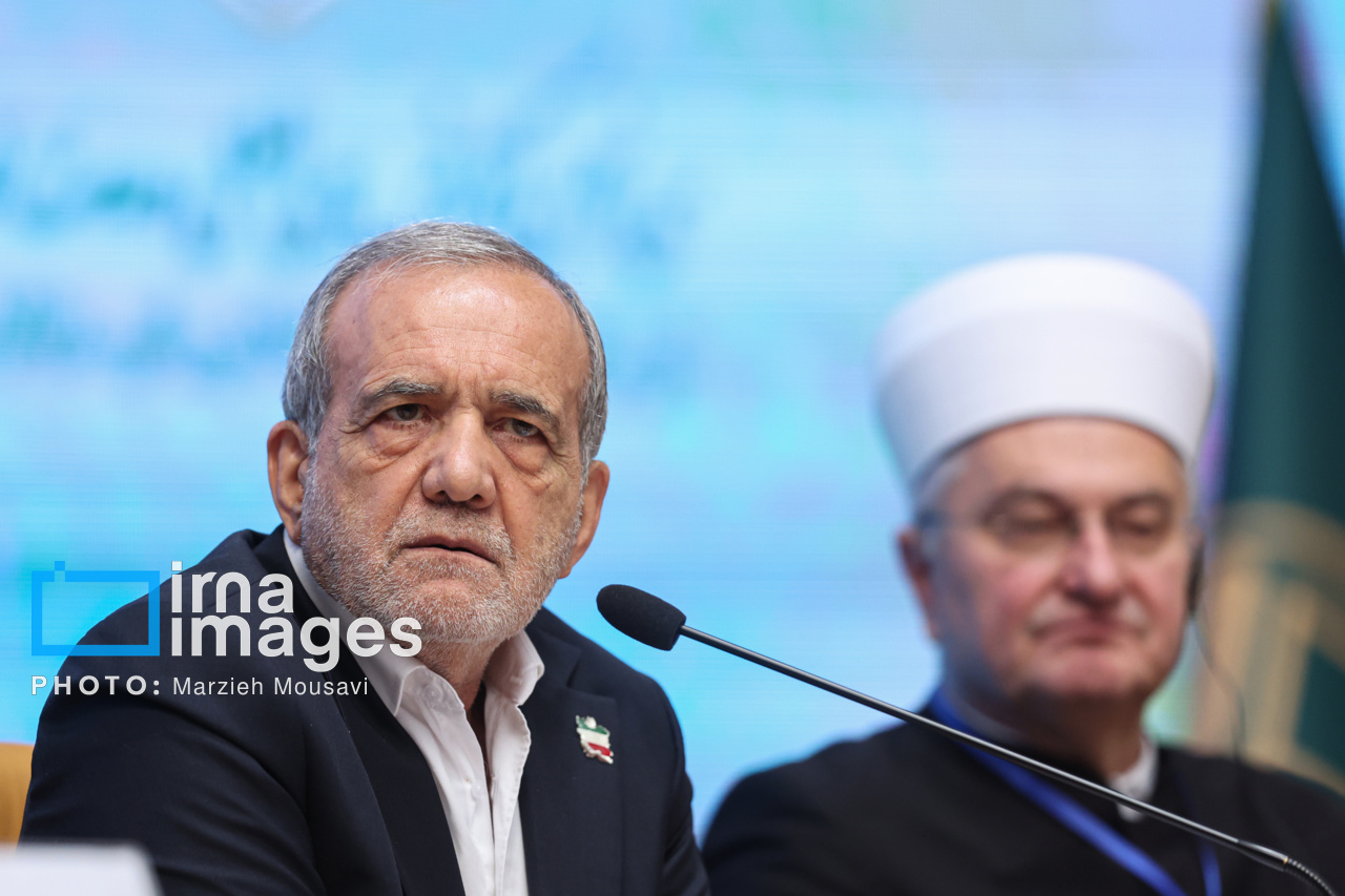 پزشکیان در کنفرانس بین‌المللی وحدت اسلامی