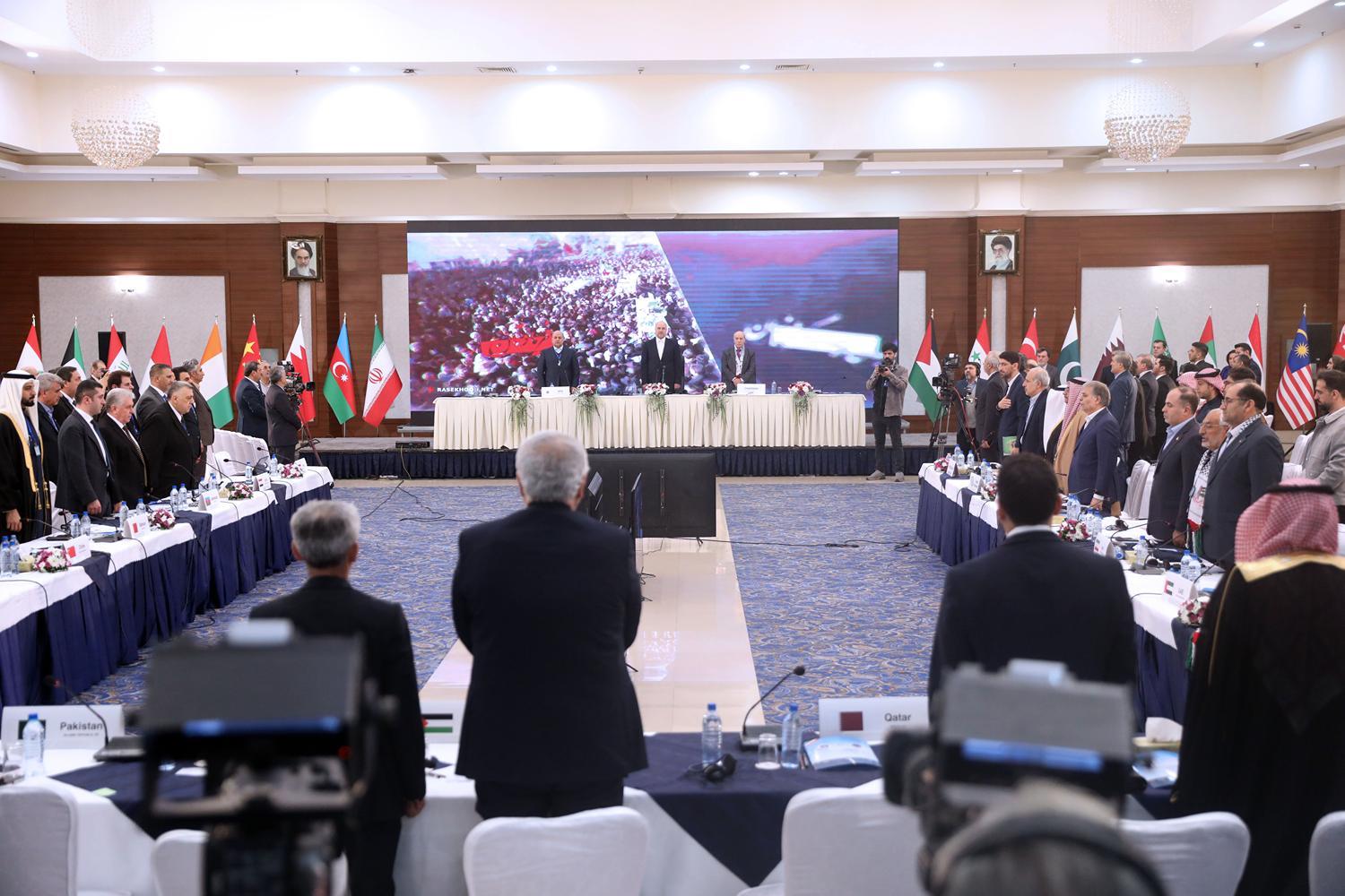 اولین نشست کمیته فلسطین مجمع مجالس آسیایی (APA) با حضور قالیباف