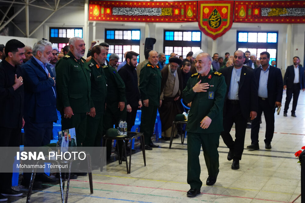 بزرگداشت چهلمین روز شهادت سردار محمدرضا زاهدی