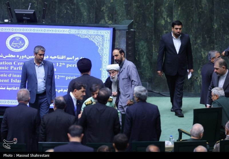 آیین افتتاحیه دوازدهمین دوره مجلس