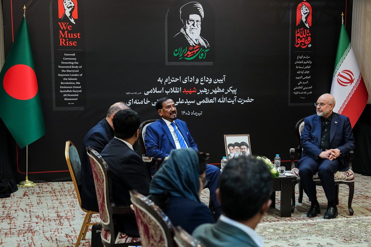 دیدار رئیس مجلس بنگلادش با قالیباف