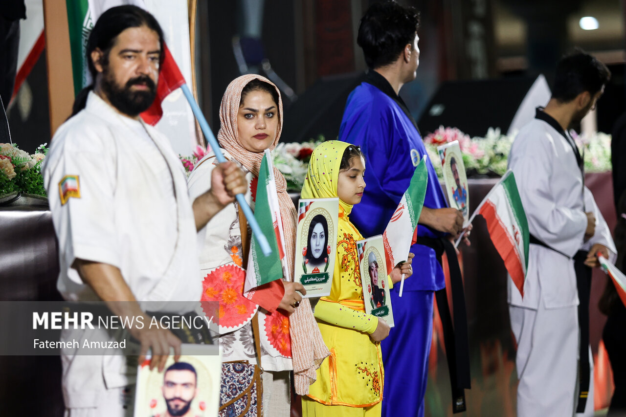 مراسم اربعین شهدای اقتدار ایران