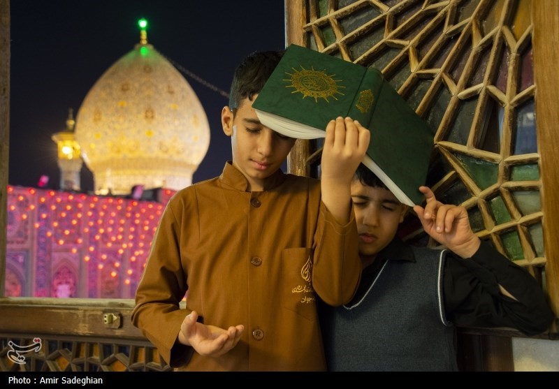  مراسم احیای شب قدر در حرم مطهر حضرت شاهچراغ (ع)
