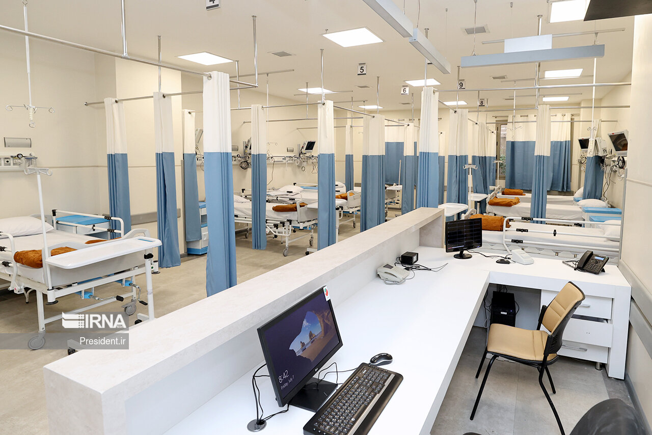 افتتاح بیمارستان ۸۲۱ تختخوابی غدیر