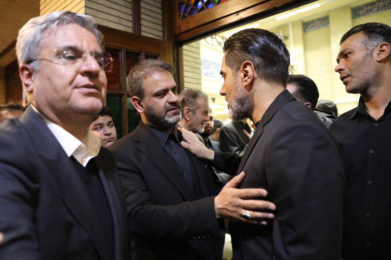 مراسم ختم پدر نماینده مسجد سلیمان با حضور قالیباف