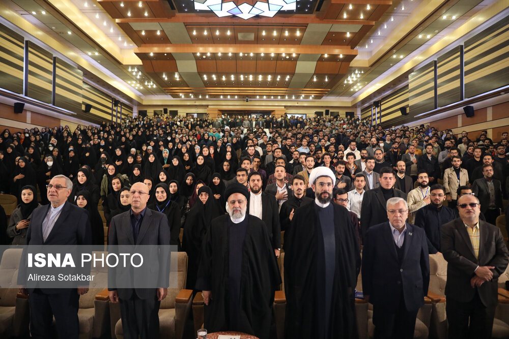 مراسم روز دانشجو با حضور رئیس جمهور