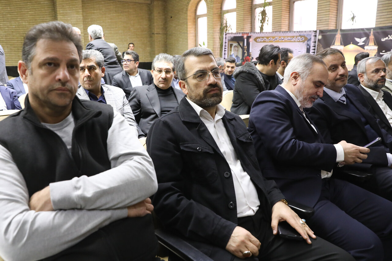 مراسم ختم پدر نماینده مسجد سلیمان با حضور قالیباف