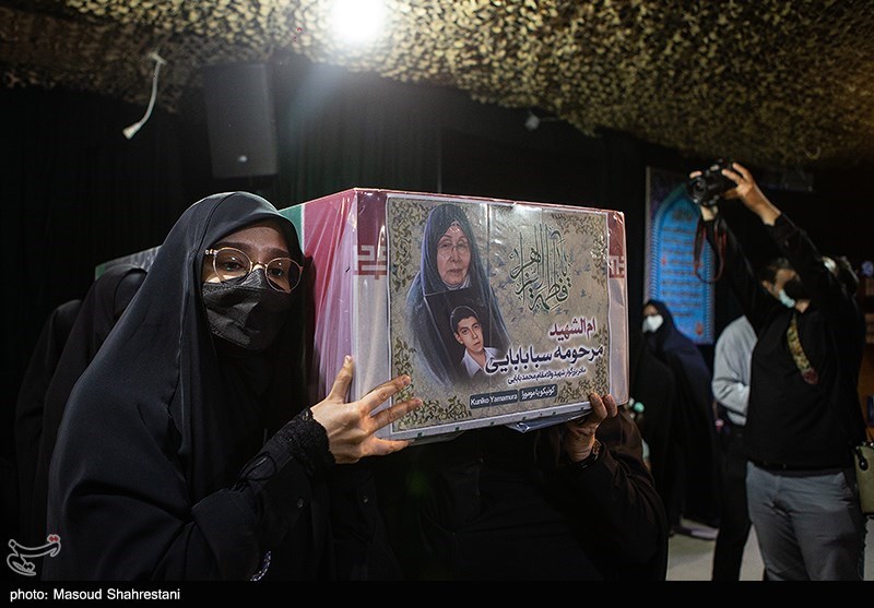 مراسم وداع با پیکر مطهر کونیکو یامامورا