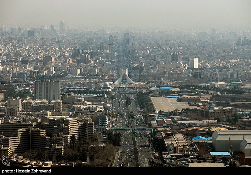 یوم‌الله ۲۲ بهمن از فراز آسمان تهران 