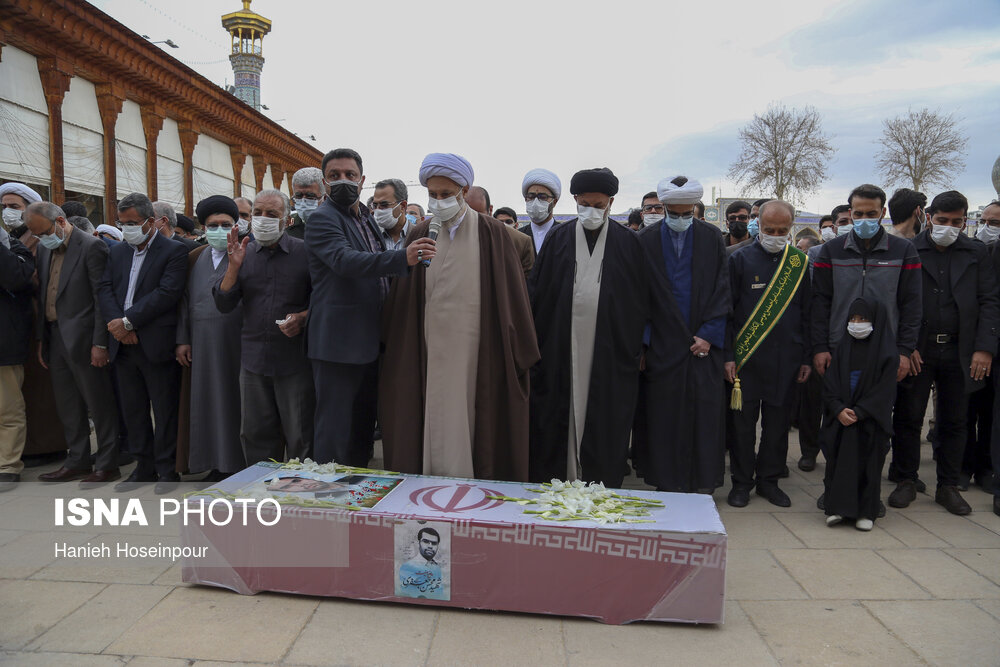 تشییع شهید مدافع امنیت