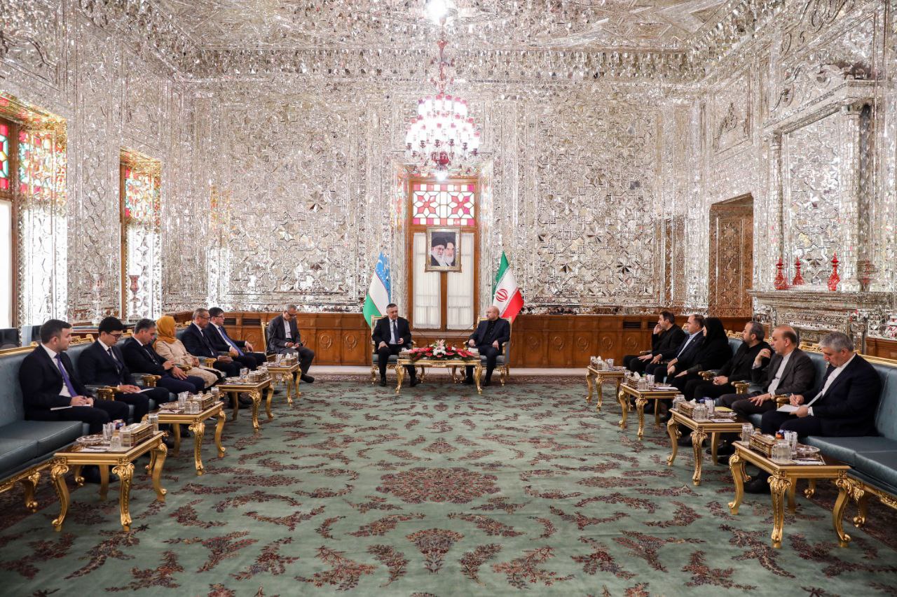 دیدار و گفت‌وگوی قالیباف و نورالدین اسماعیل‌اف