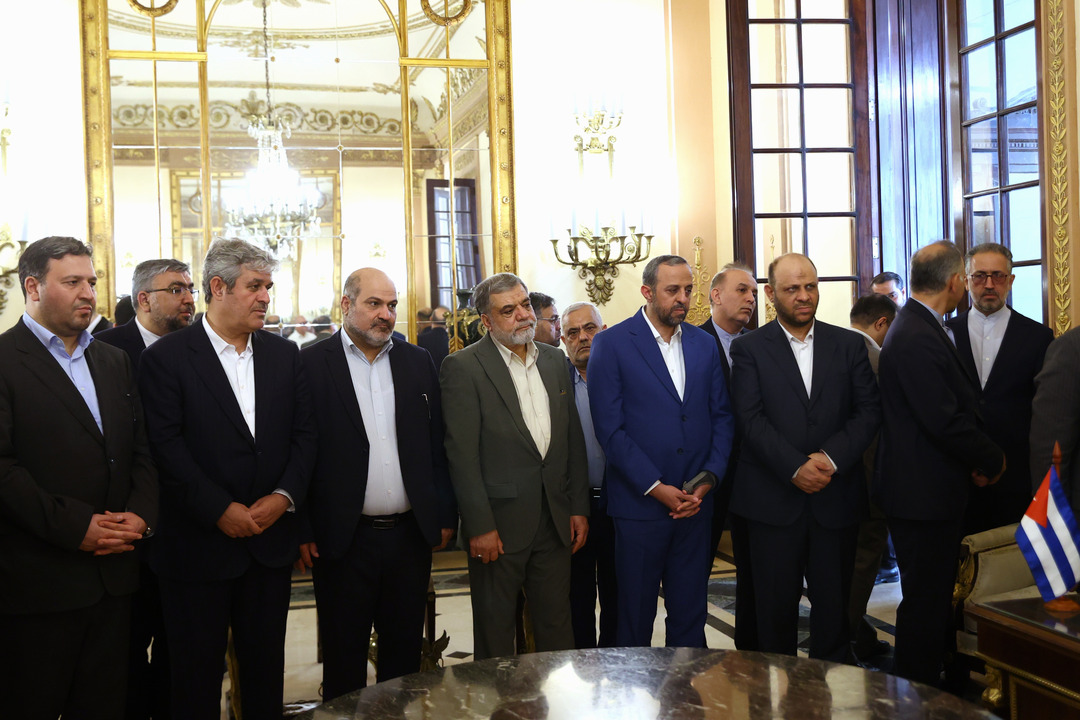 دیدار  قالیباف با لاسو هرناندز، رئیس مجلس کوبا
