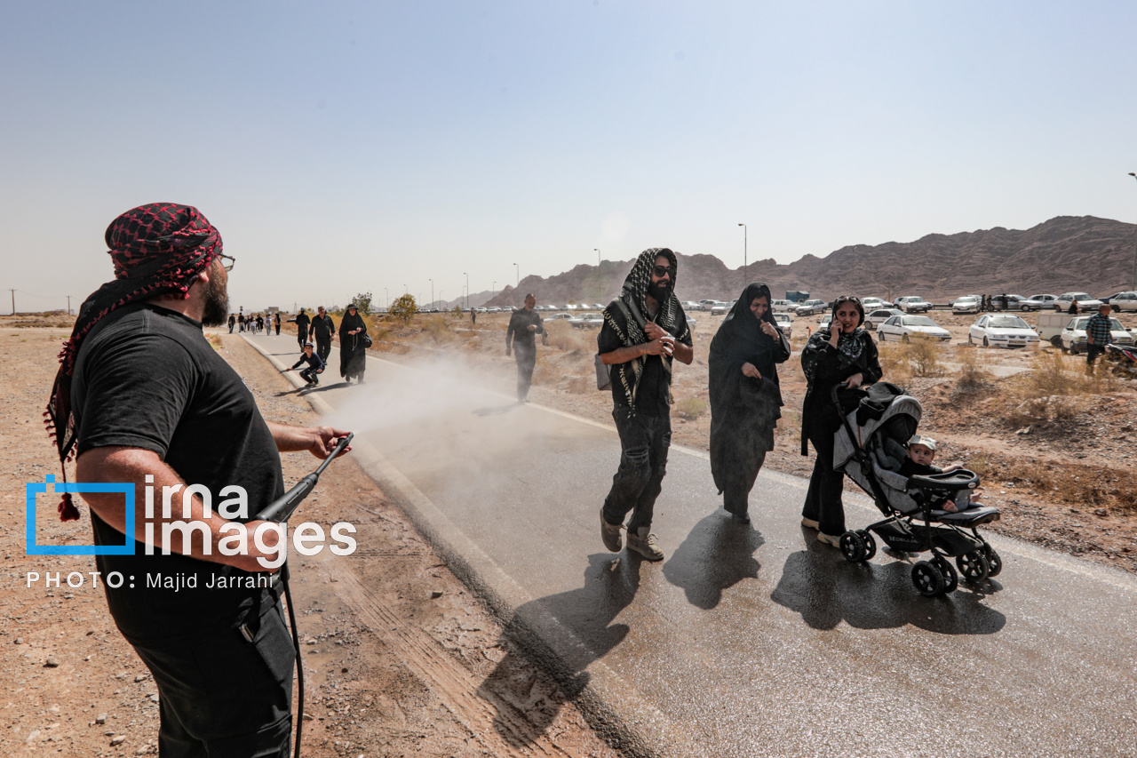 راهپیمایی جاماندگان اربعین حسینی در استانها