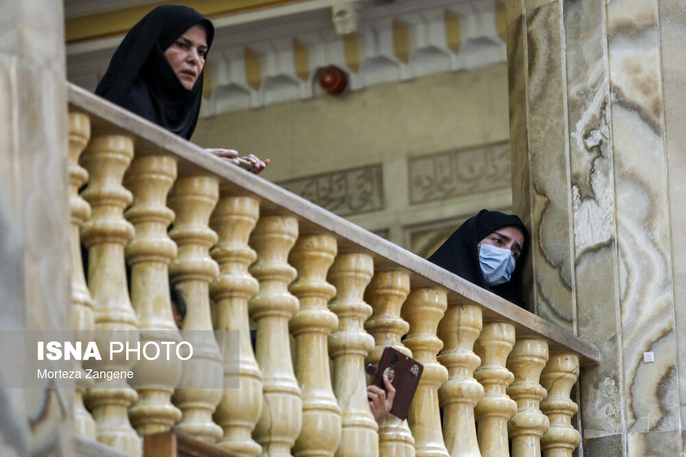 مراسم سالگرد شهادت اسماعیل هنیه و چهلم سردار ایزدی