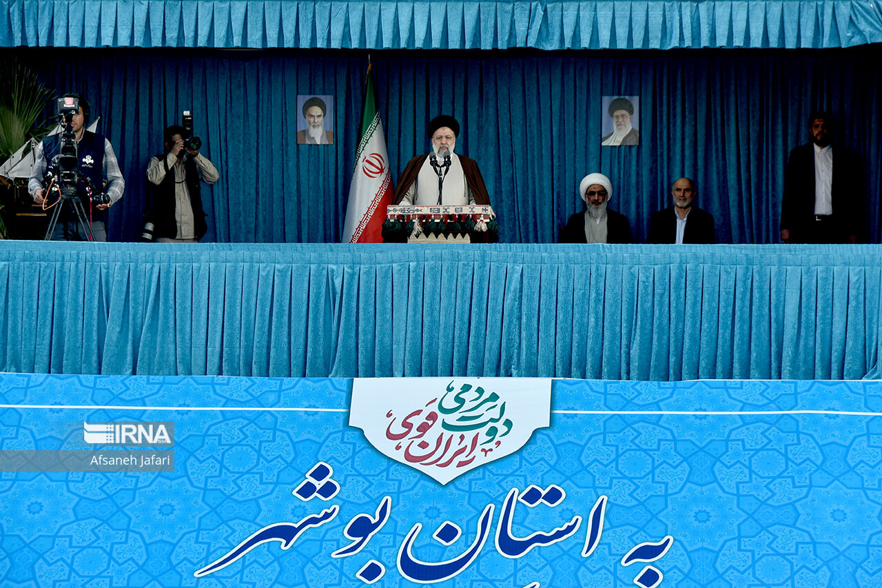 سفر رئیس جمهور به بوشهر