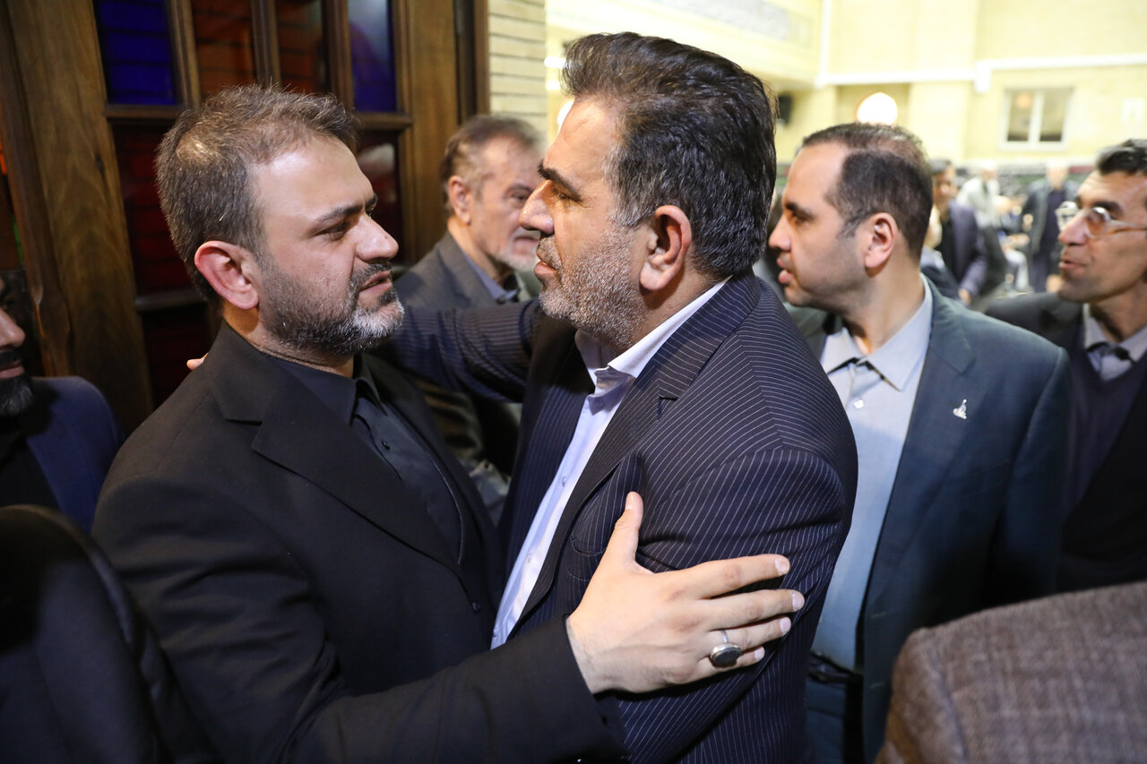 مراسم ختم پدر نماینده مسجد سلیمان با حضور قالیباف