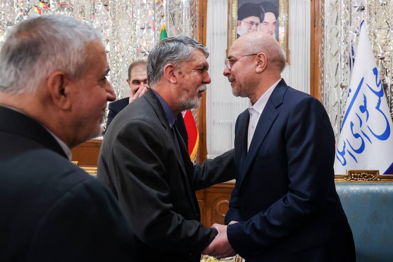 دیدارهای نوروزی جمعی از مسئولان نظام با قالیباف