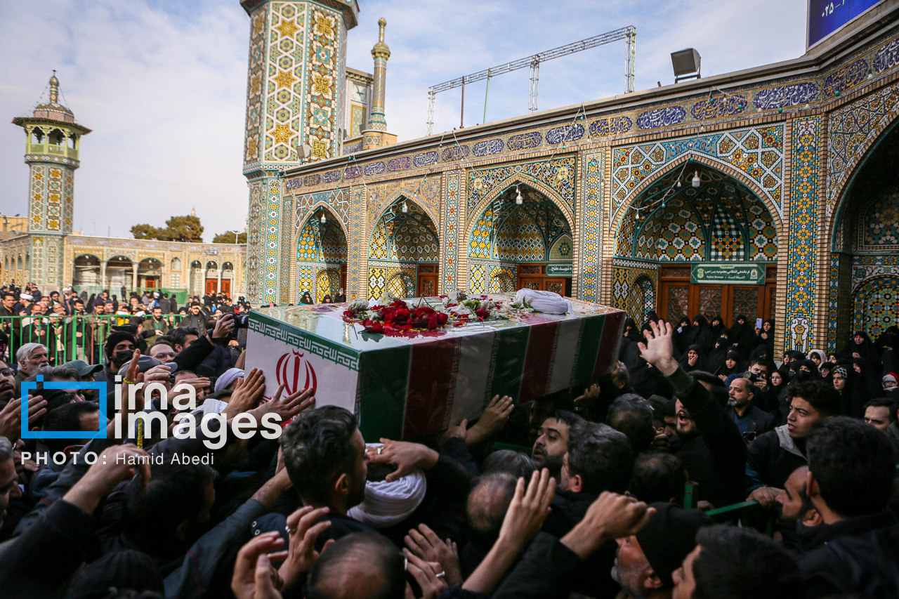 مراسم تشییع «شهدای عدالت» در قم