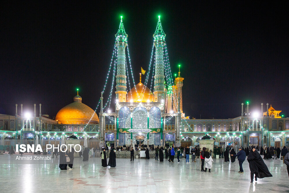 آذین بندی و چراغانی شهر قم