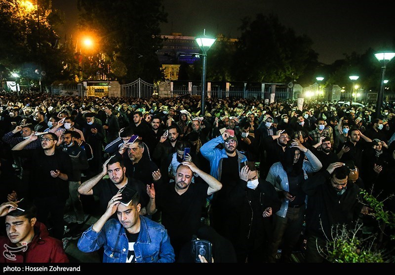  مراسم احیای شب بیست و یکم ماه رمضان در مسجد ارک