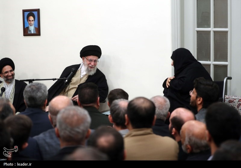 دیدار دست‌اندرکاران برگزاری کنگره شهدای کاشان با رهبر انقلاب