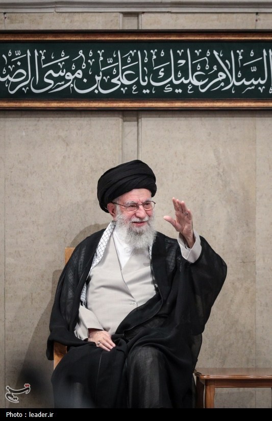 عزاداری شهادت امام رضا (ع) با حضور رهبر معظم انقلاب