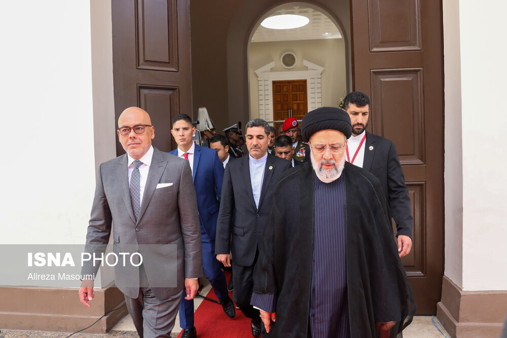 دیدار رئیس جمهور با رییس مجلس ونزوئلا