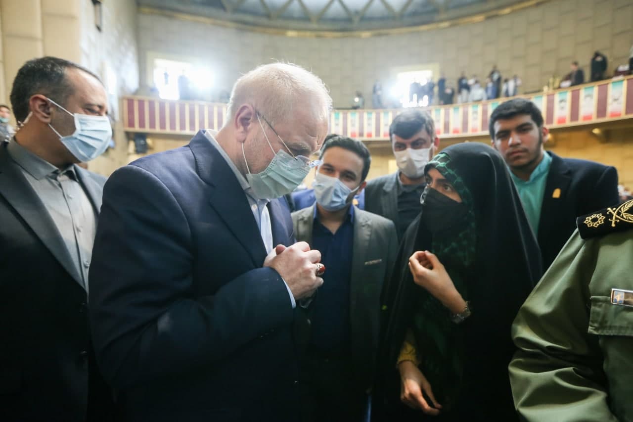 حضور قالیباف در هفتمین اجلاسیۀ کنگرۀ ملی همفکری بسیج دانش‌آموزی