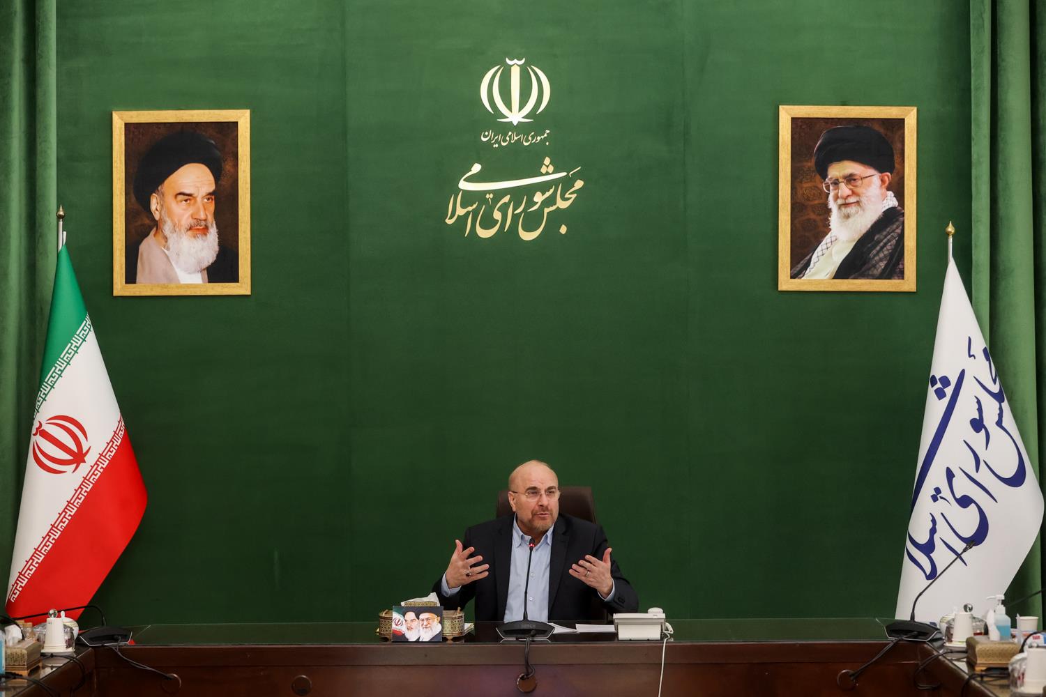 دیدار اعضای اتاق بازرگانی ایران و اعضای اتاق تهران با قالیباف