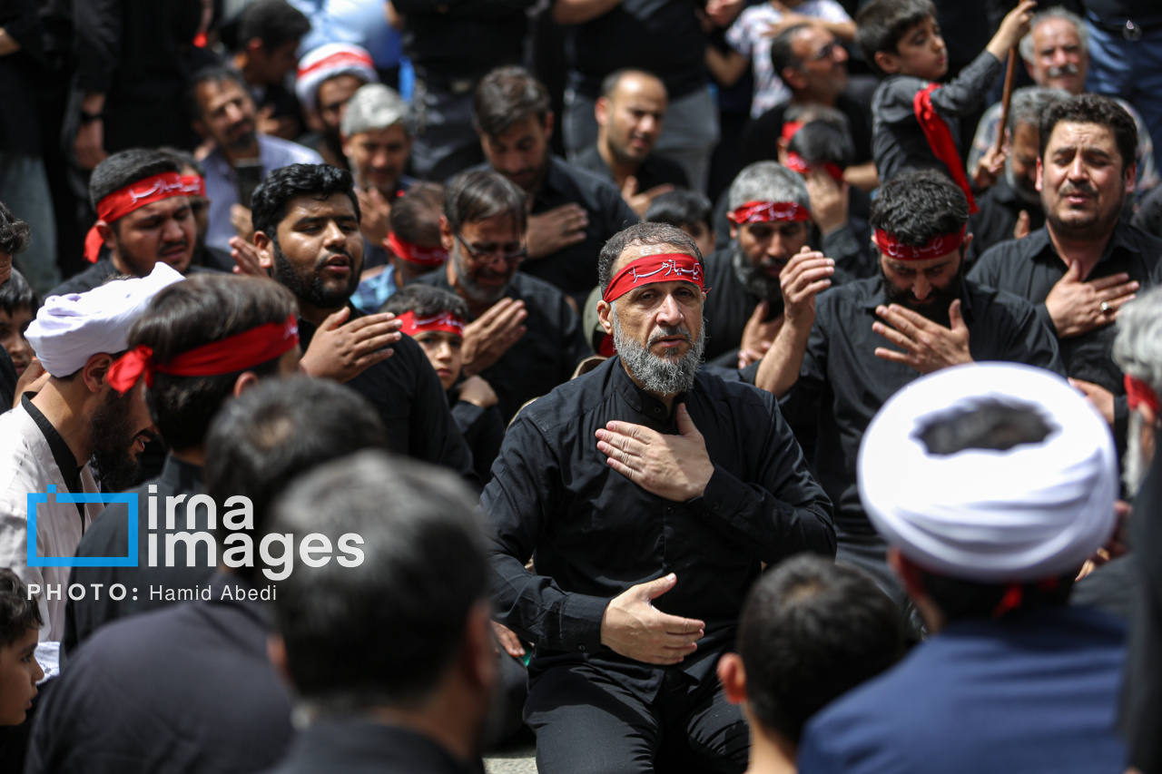 عزاداری شهادت امام جعفر صادق (ع) در قم